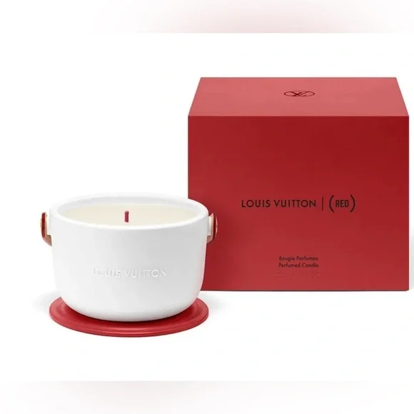 Louis Vuitton | Accents | The Louis Vuitton Red Candle Full Size